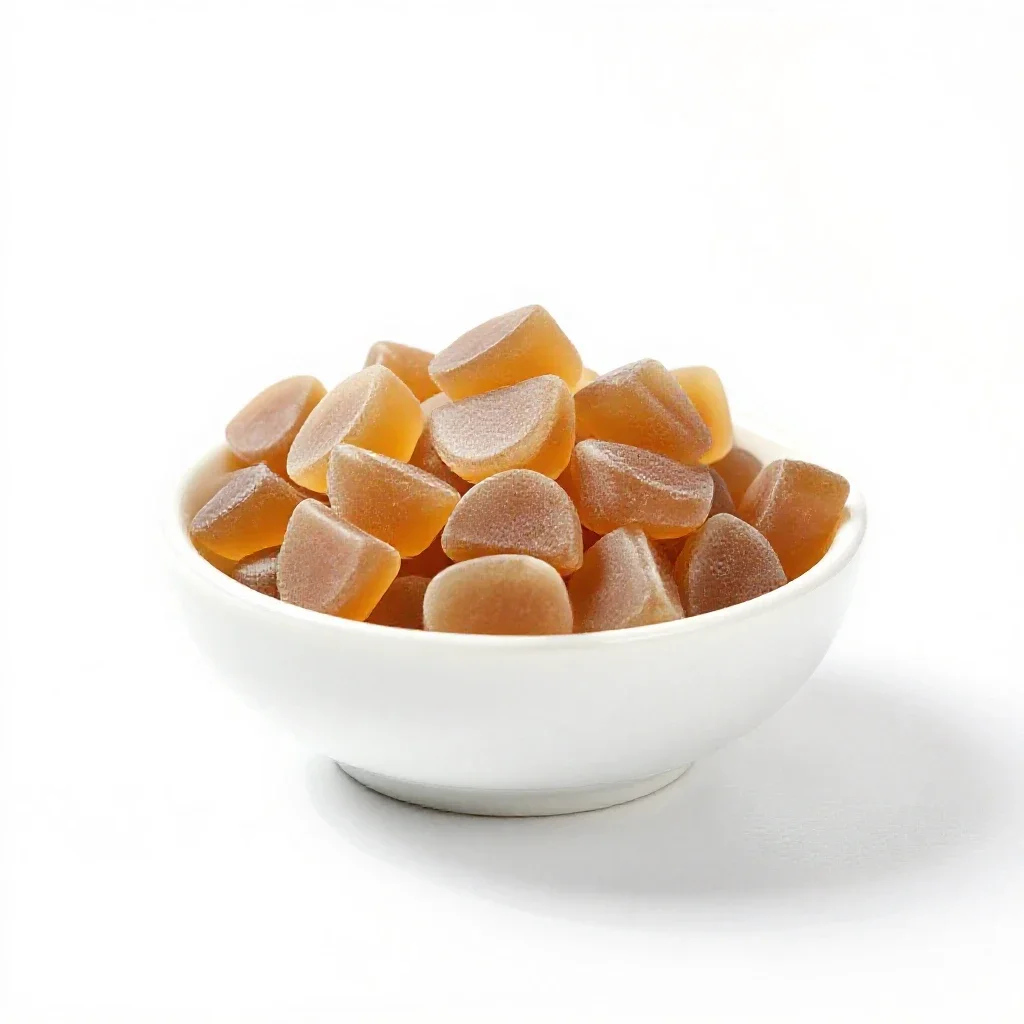 Lozenge isolated on a white background
