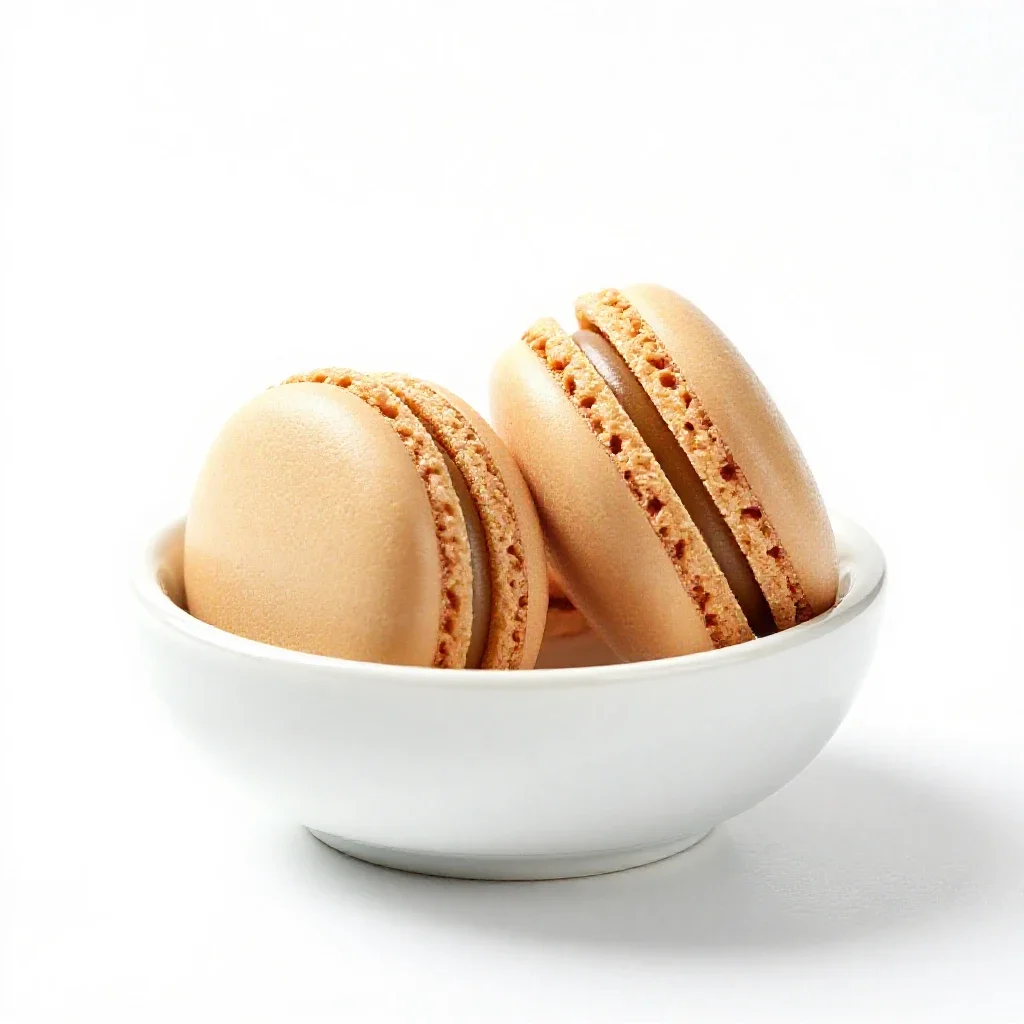 Macaroon isolated on a white background