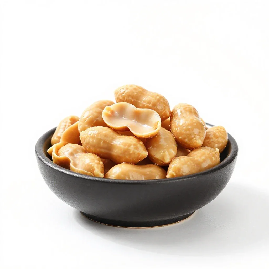 Peanut bar isolated on a white background