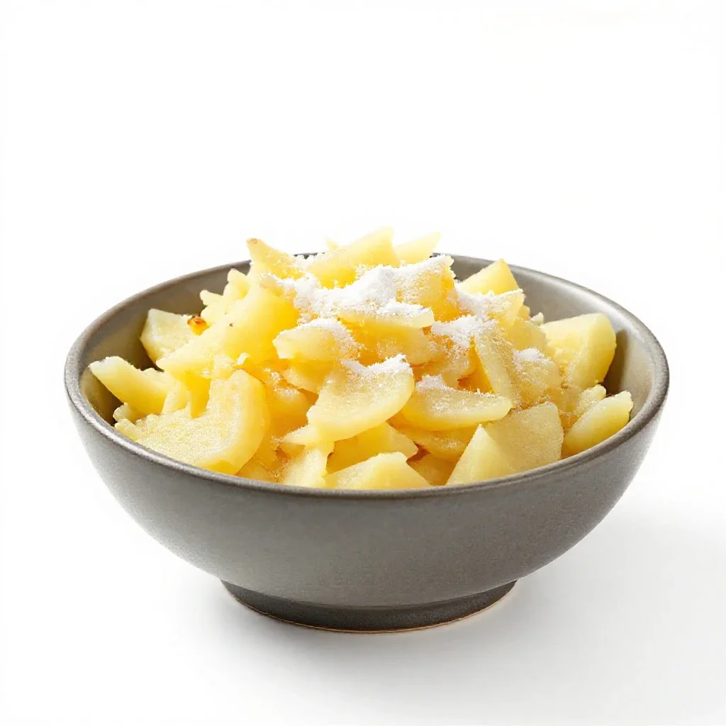 Potato pancake isolated on a white background