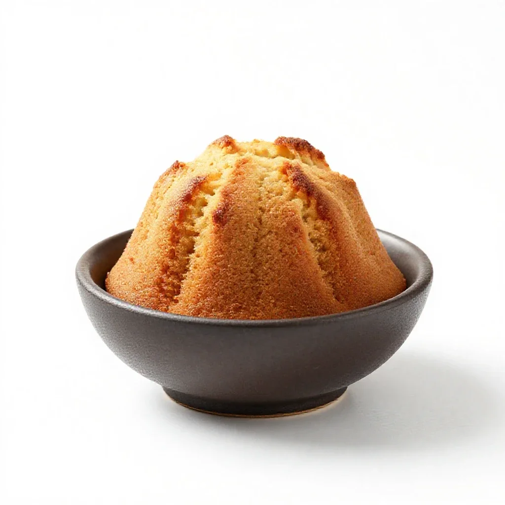 Rock cake isolated on a white background
