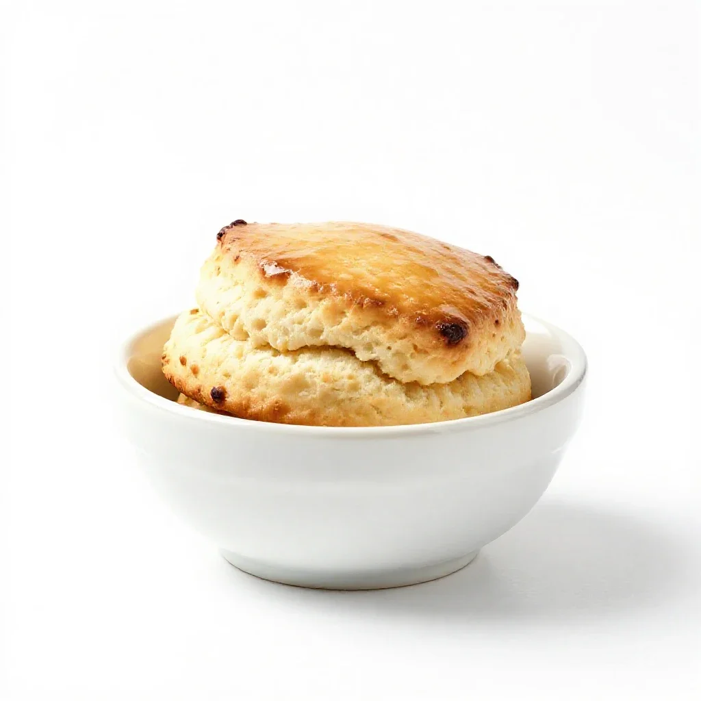 Scone isolated on a white background