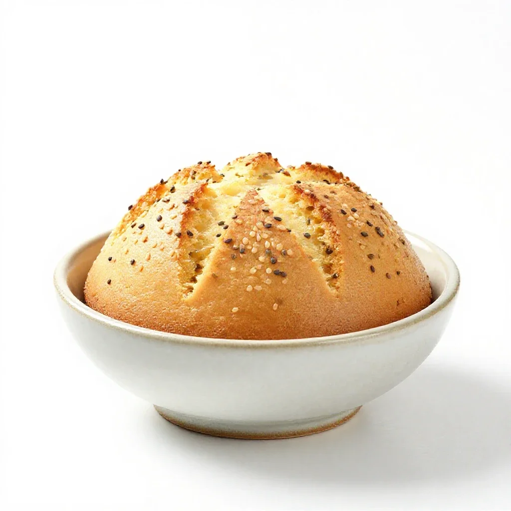 Seedcake isolated on a white background
