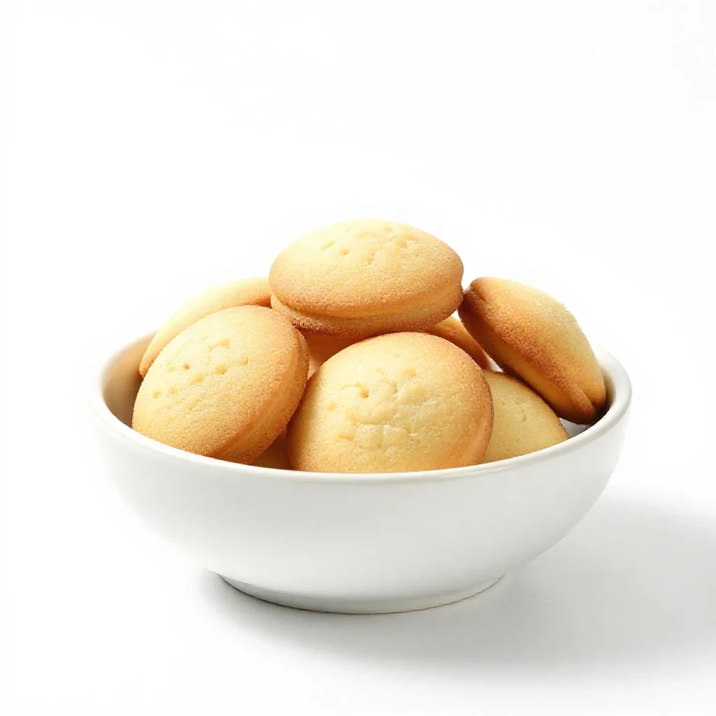 Shortcake isolated on a white background