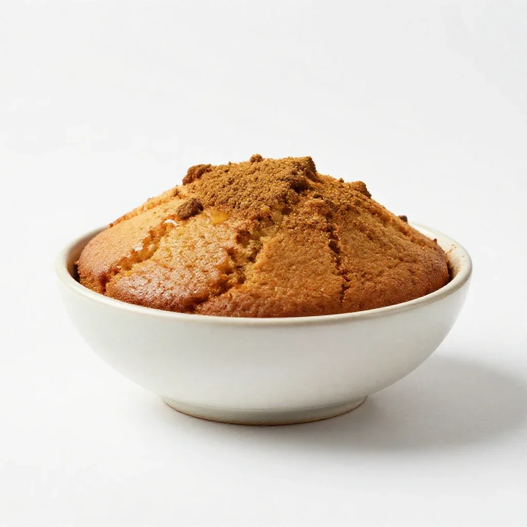 Spice cake isolated on a white background