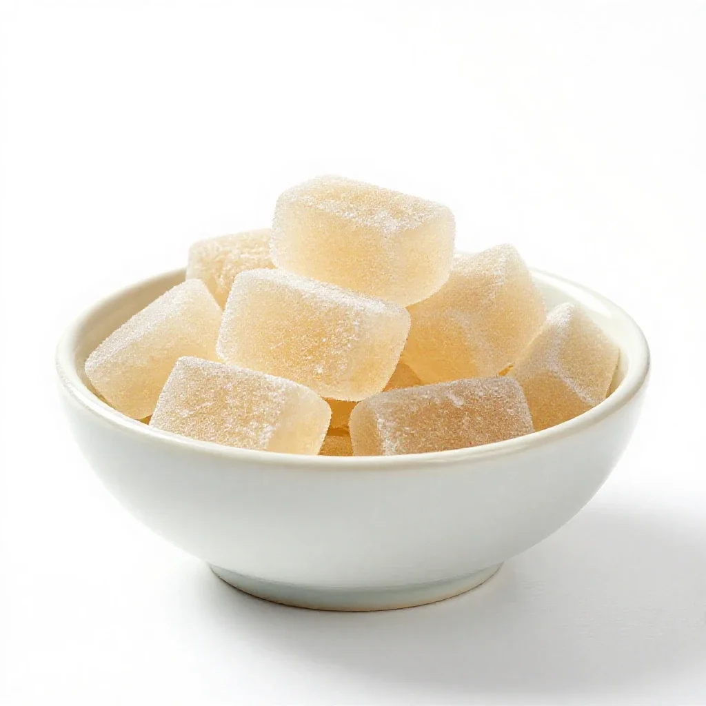 Sugar candy isolated on a white background