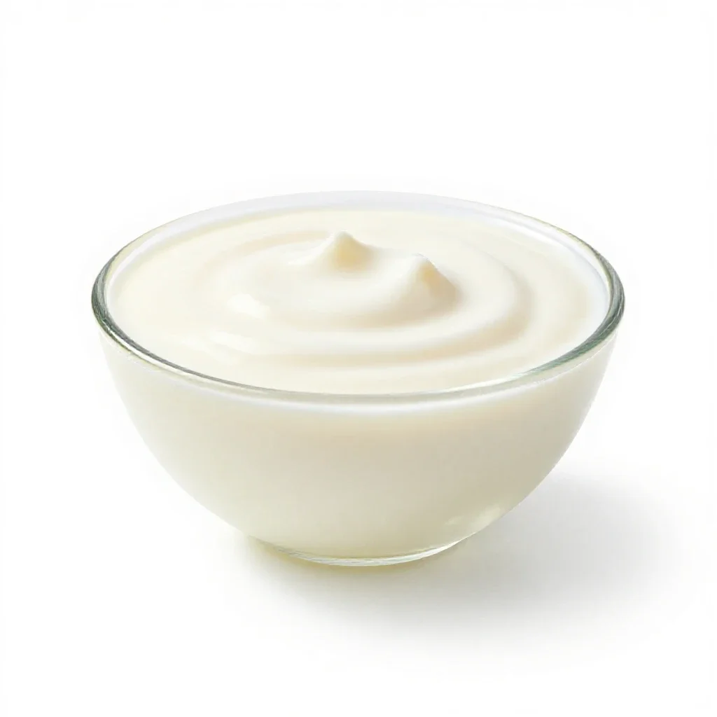 Syllabub isolated on a white background