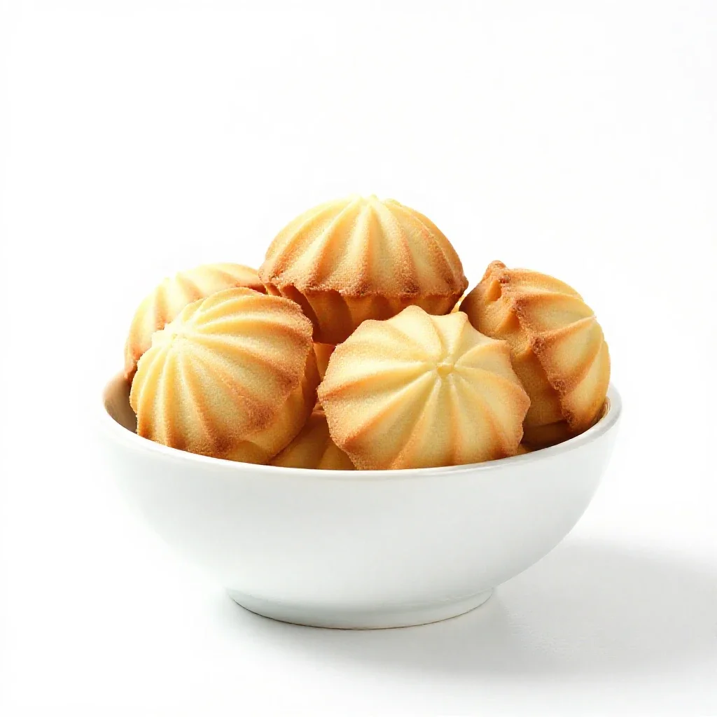 Teacake isolated on a white background