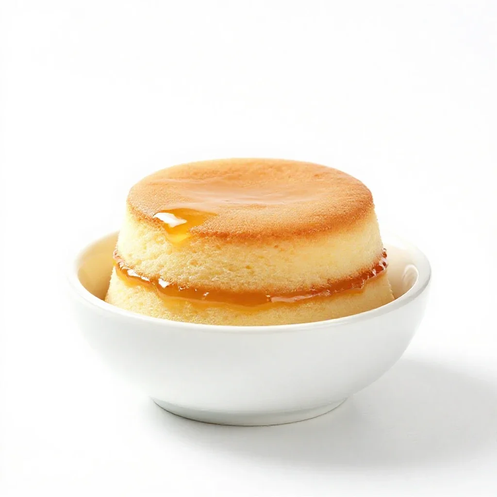 Trifle isolated on a white background