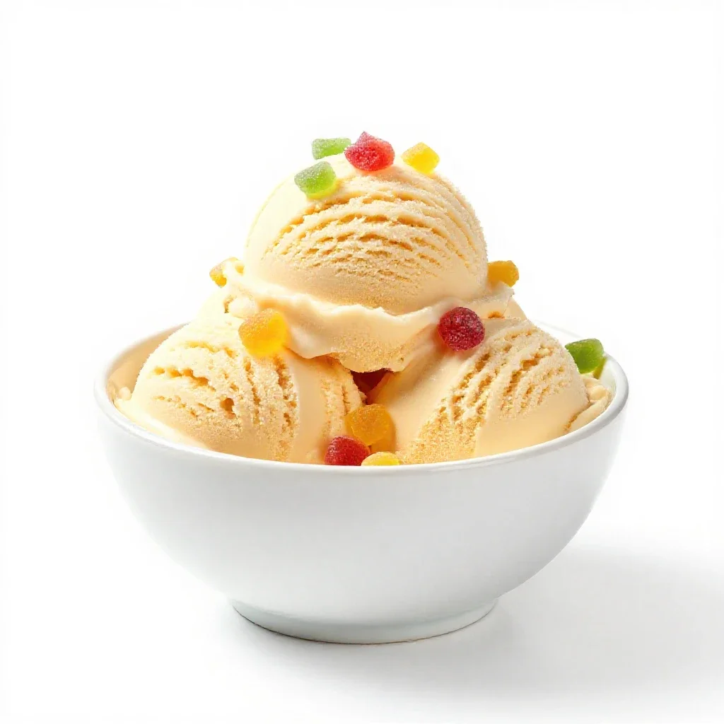 Tutti-frutti isolated on a white background