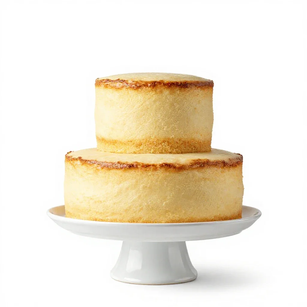 Wedding cake isolated on a white background