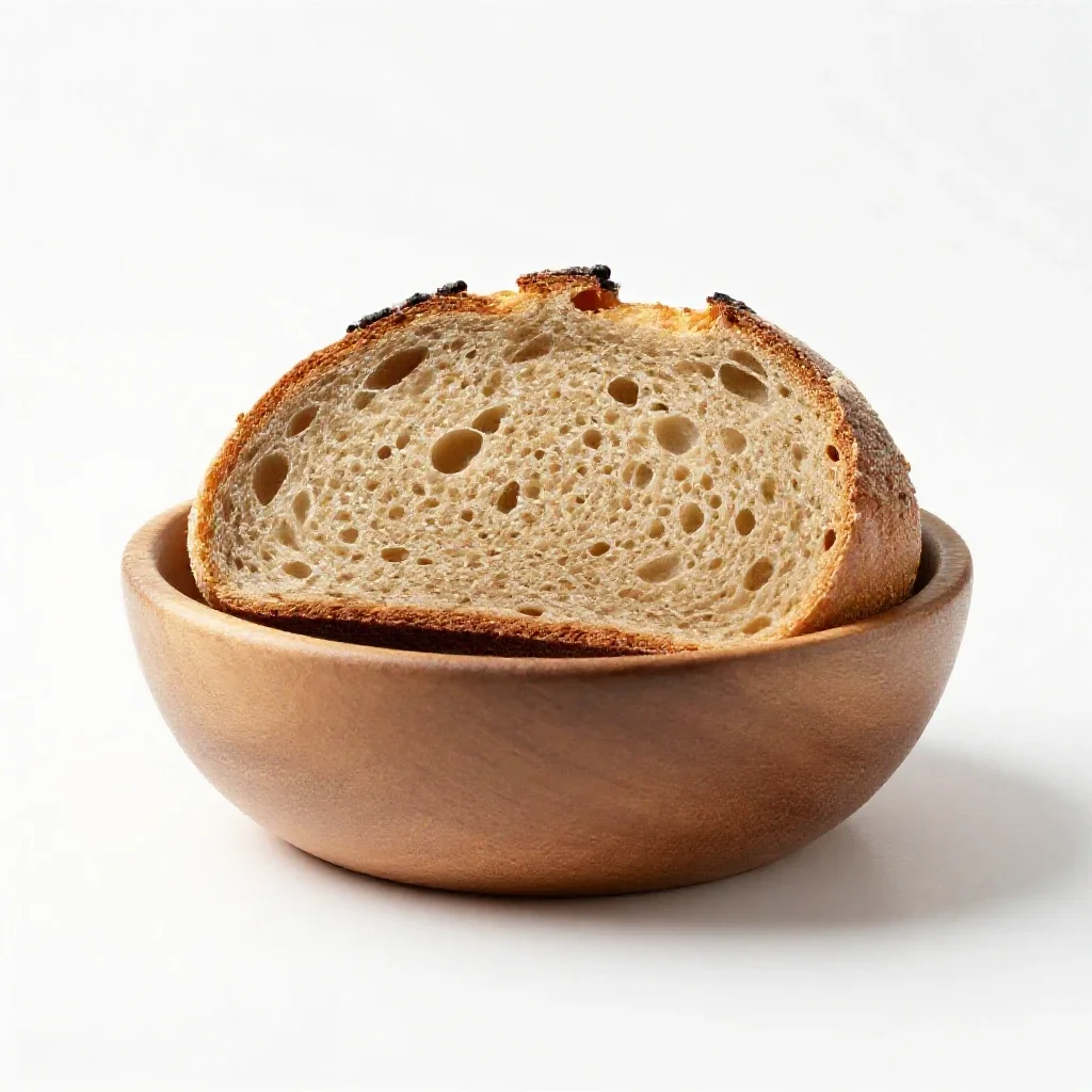 Zwieback isolated on a white background