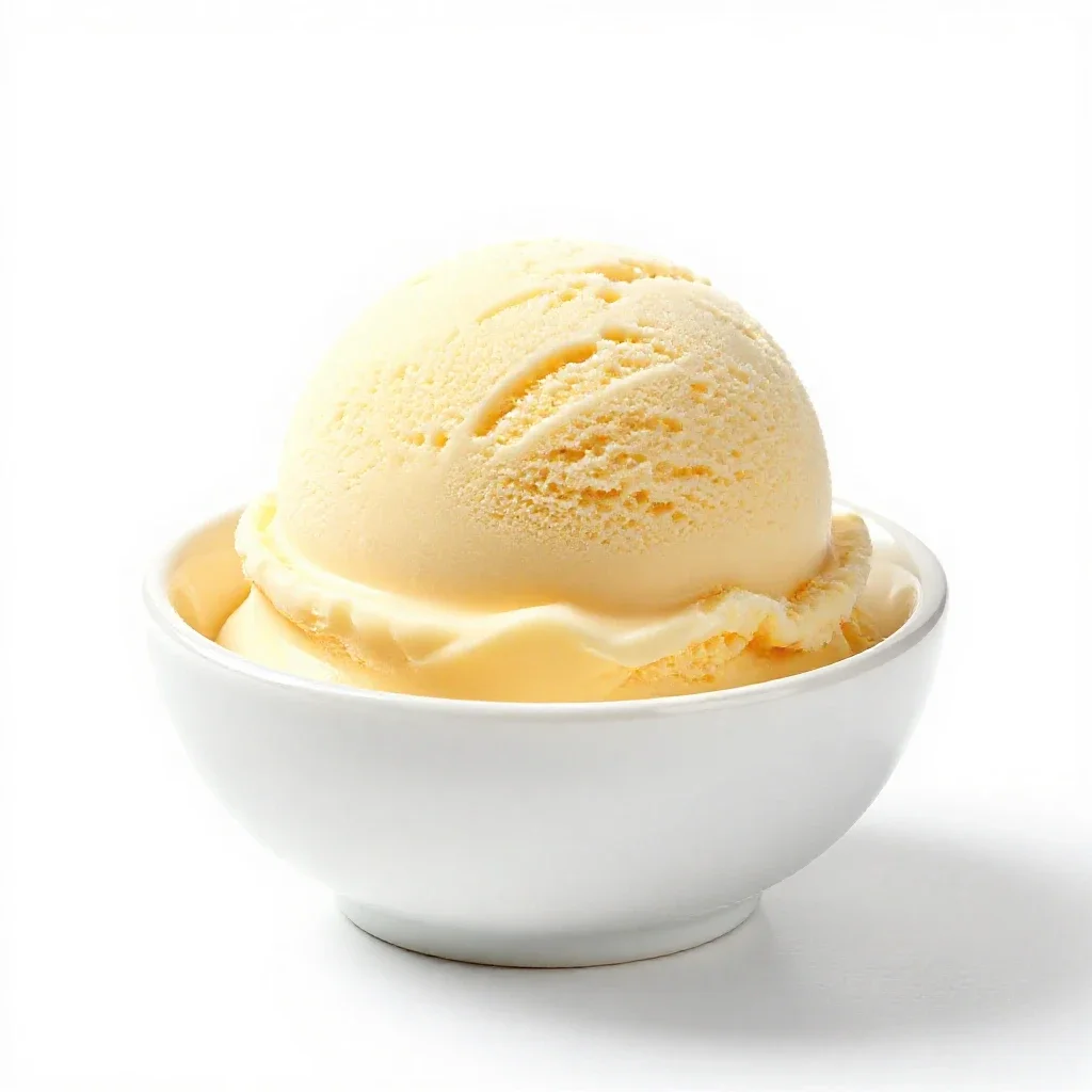 Ice-cream cake isolated on a white background