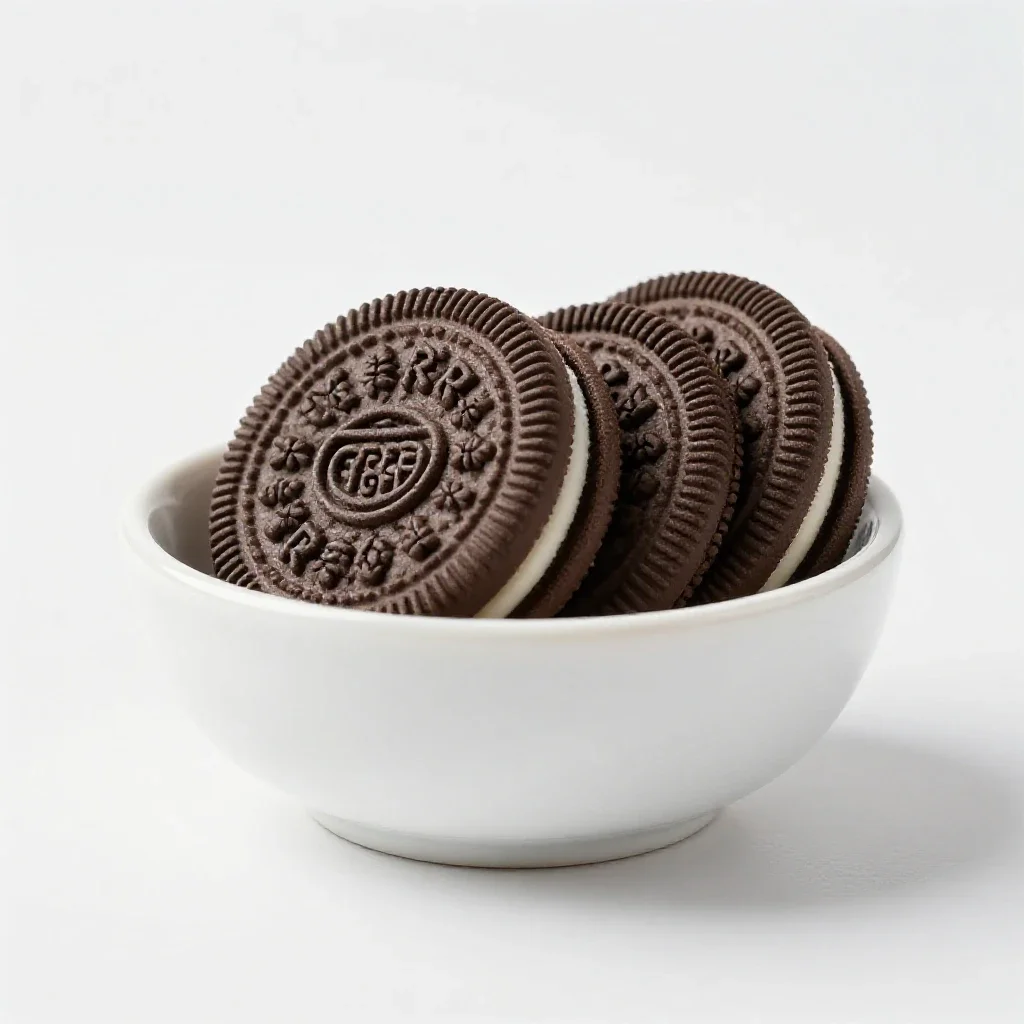 Oreo isolated on a white background