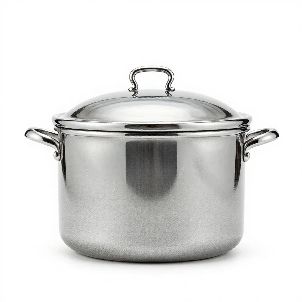 Graniteware isolated on a white background