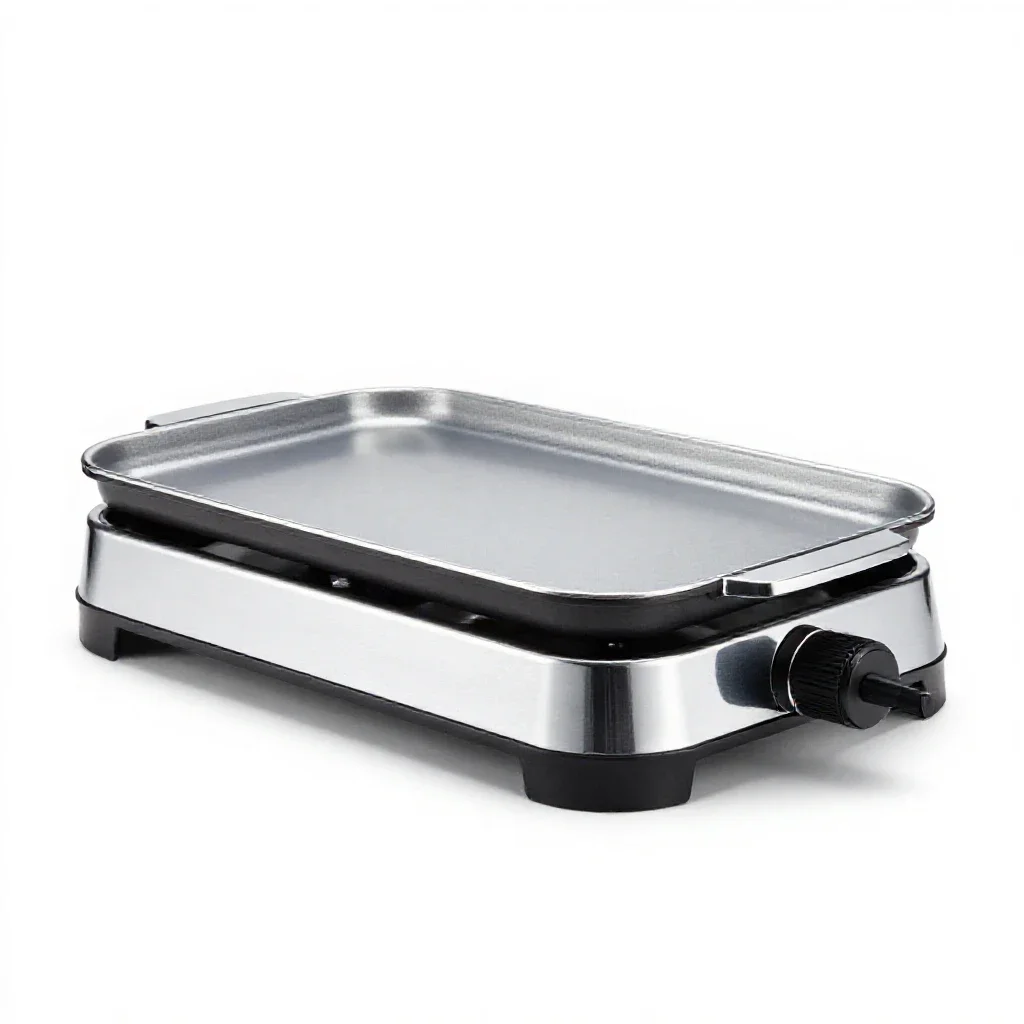 Hot plate isolated on a white background