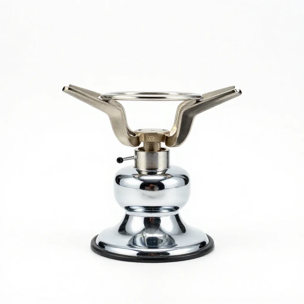Spirit stove isolated on a white background