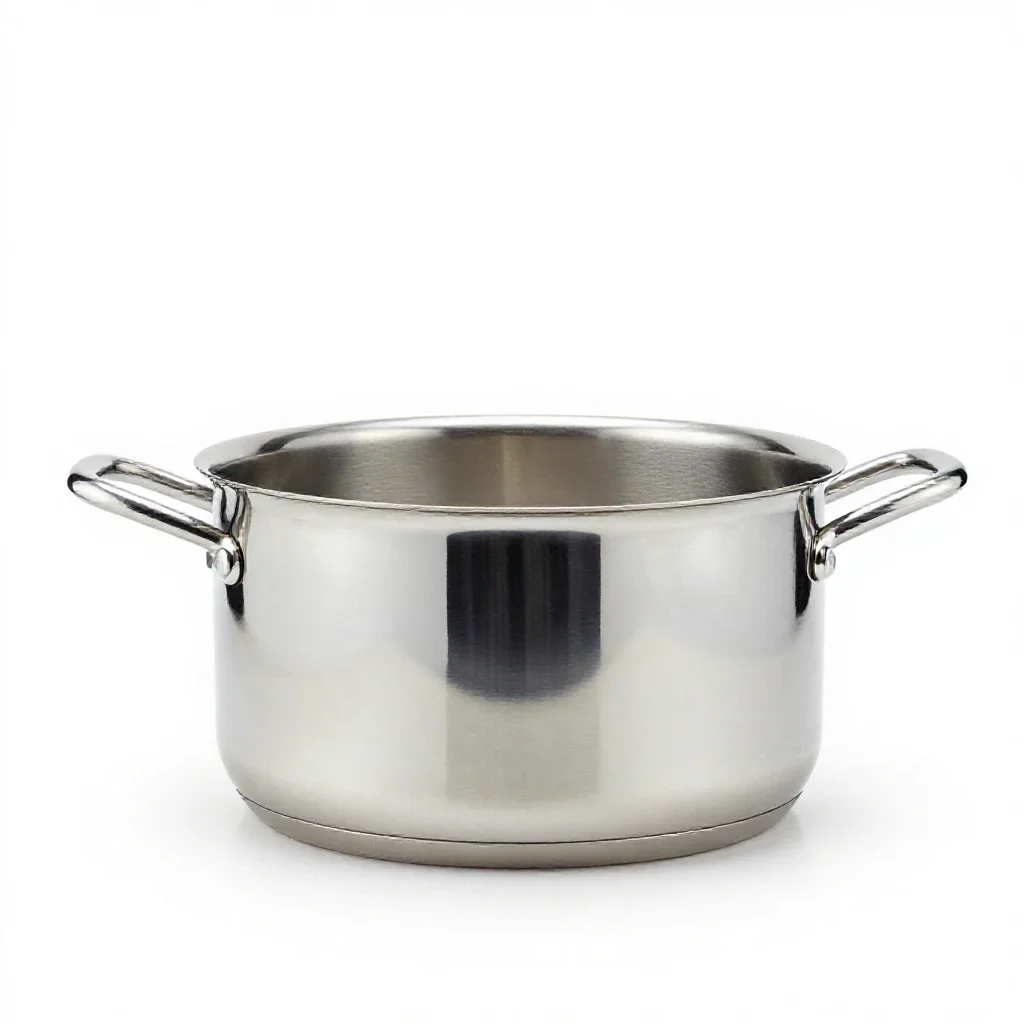 Stewing pan isolated on a white background