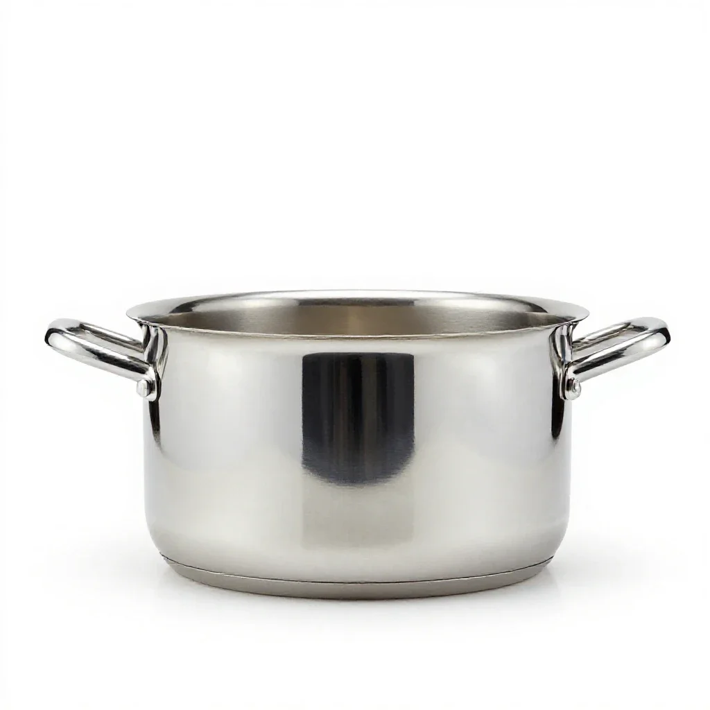 Stockpot isolated on a white background