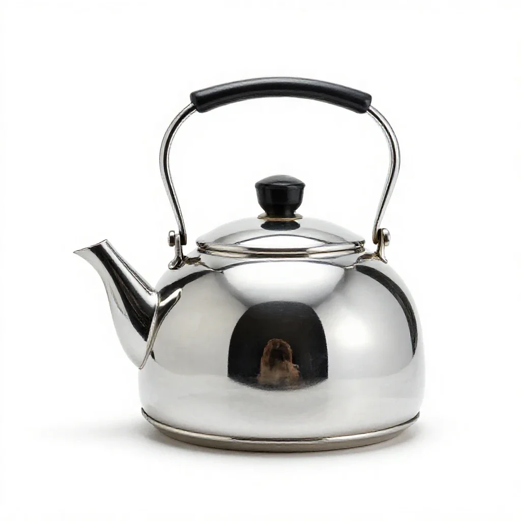 Teakettle isolated on a white background