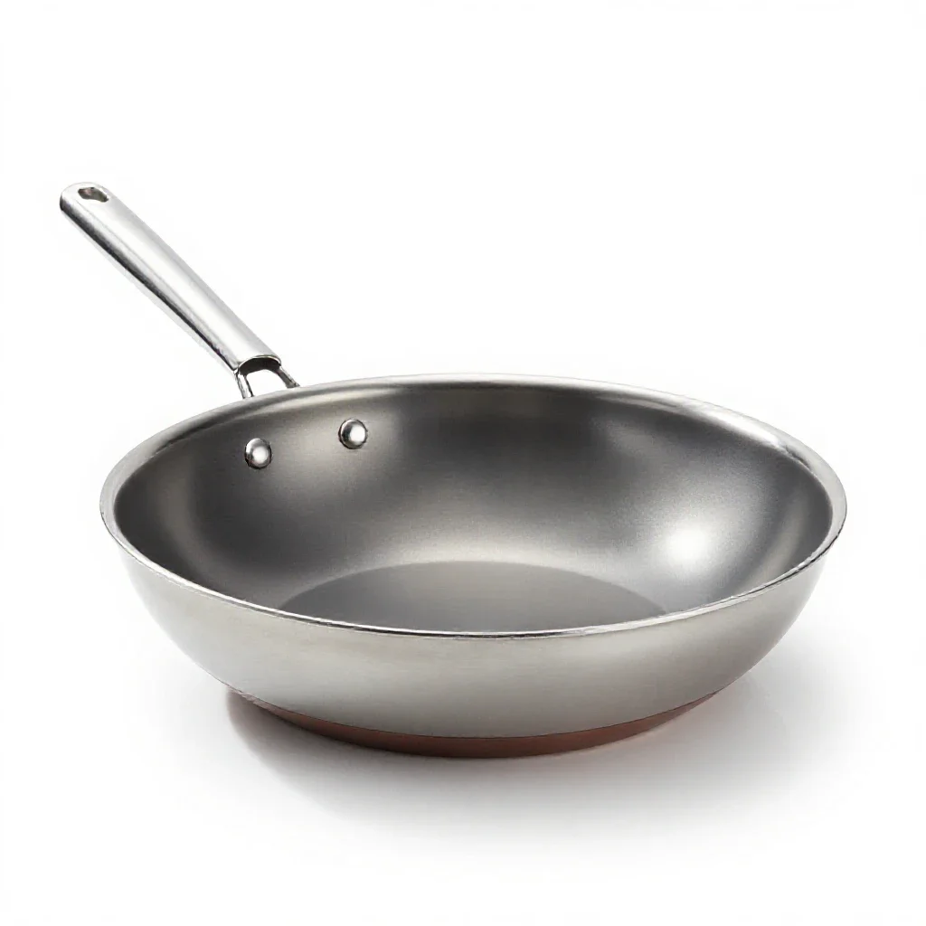 Wok isolated on a white background