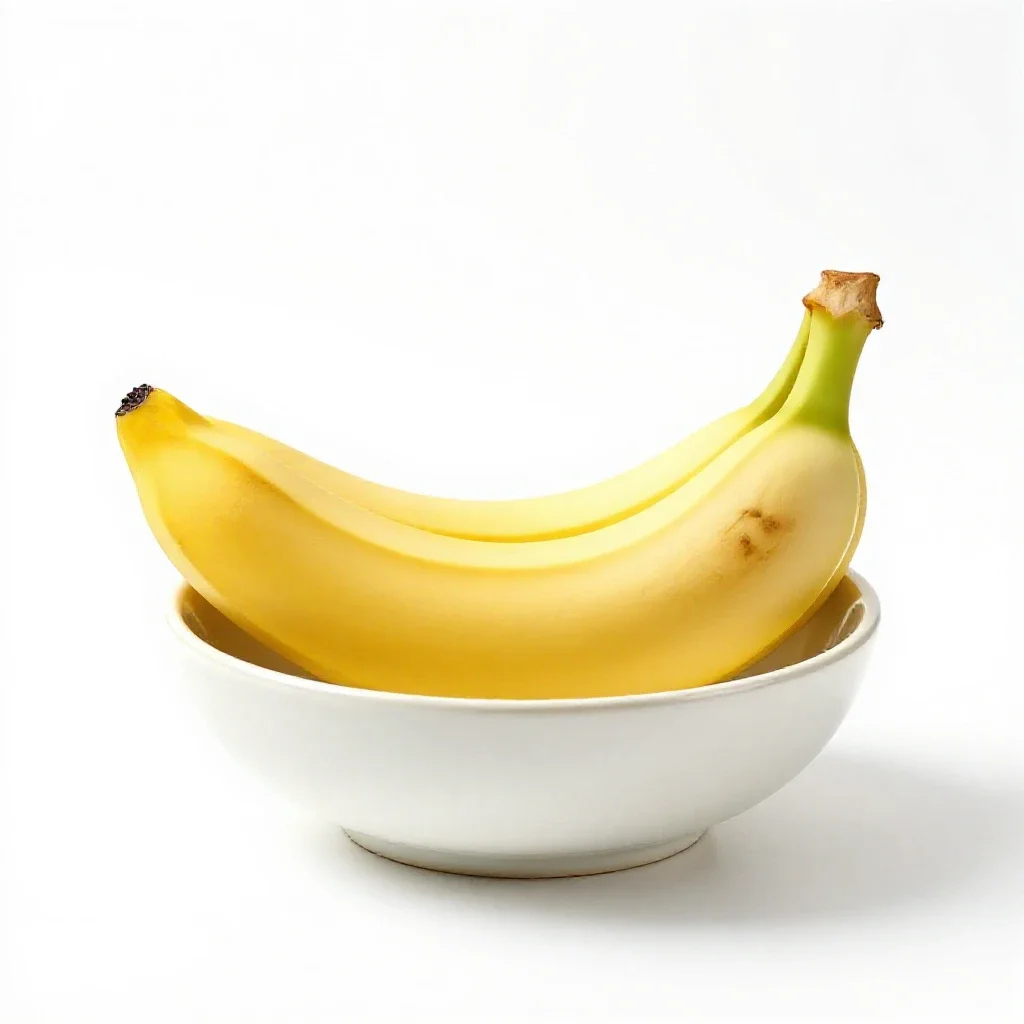 Banana isolated on a white background