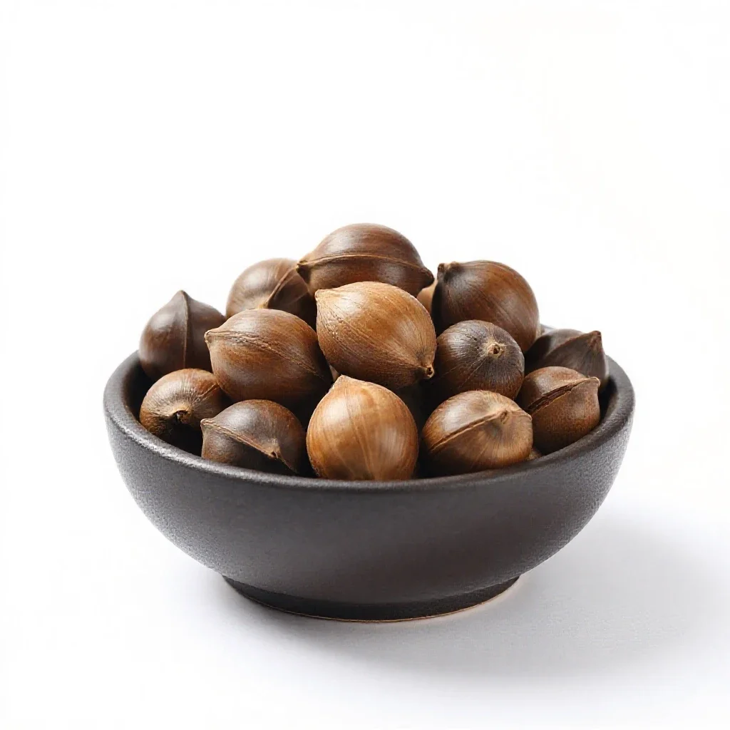 Betel nut isolated on a white background