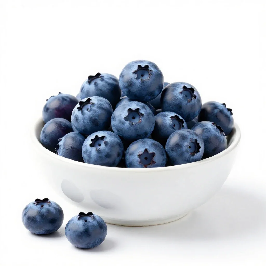 Blueberry isolated on a white background
