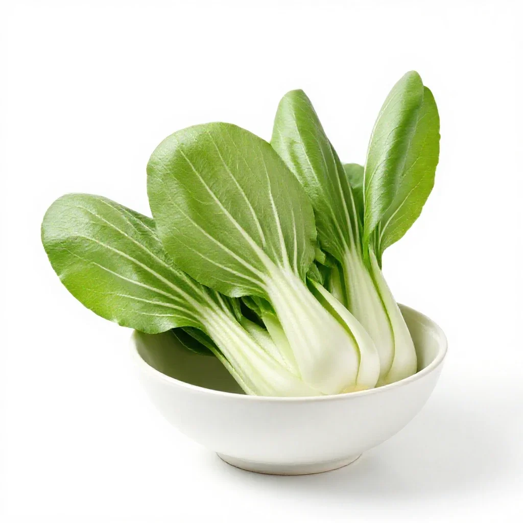 Bok choy isolated on a white background