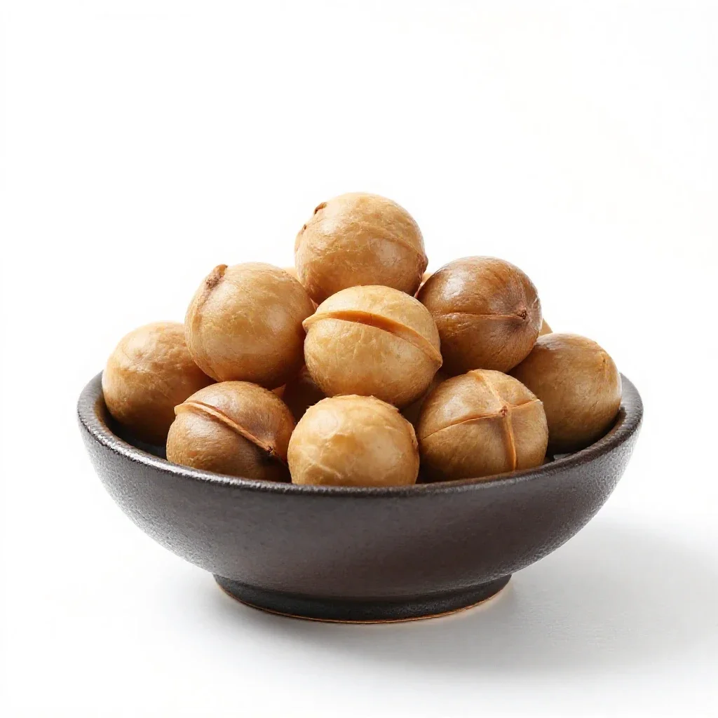 Buffalo nut isolated on a white background