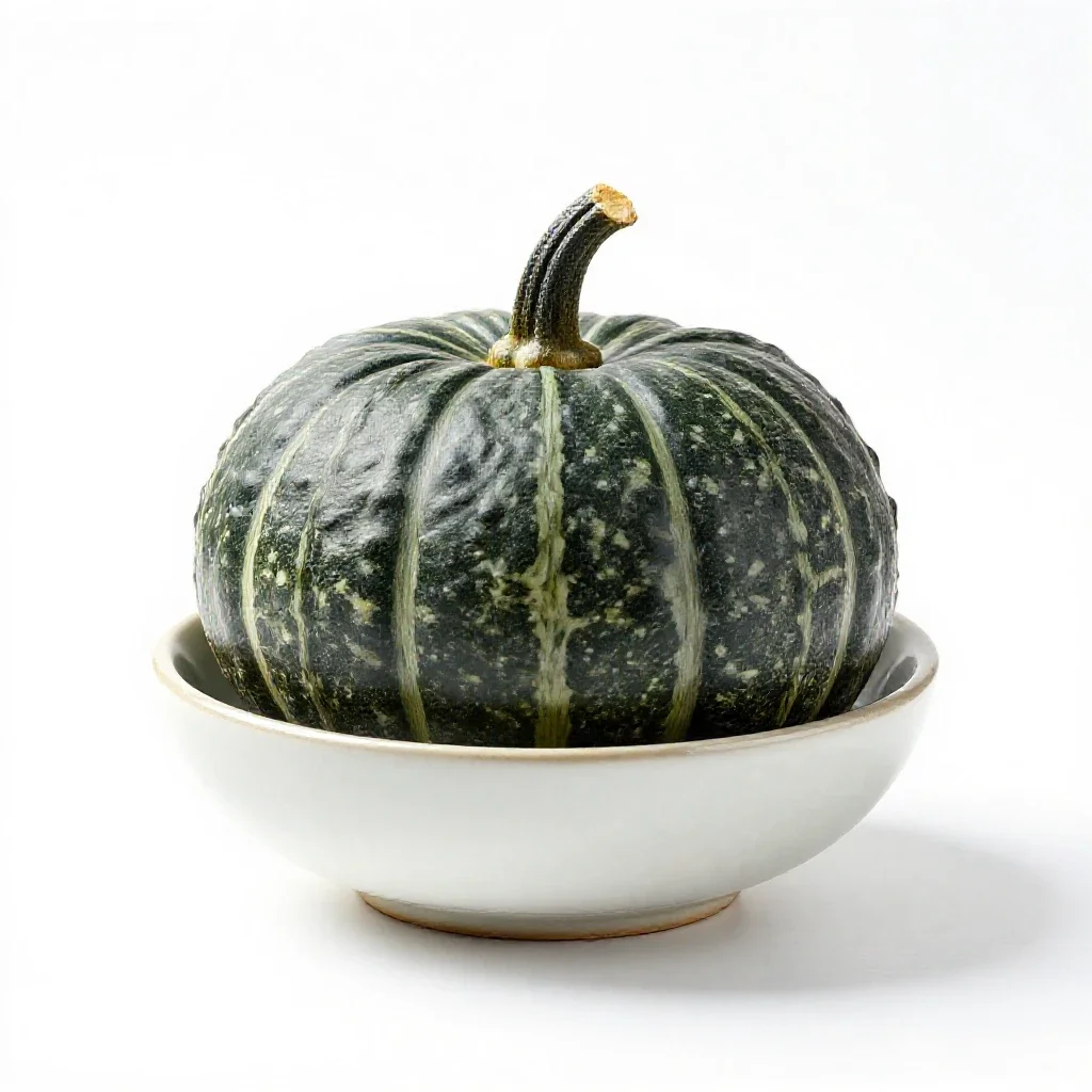 Buttercup squash isolated on a white background