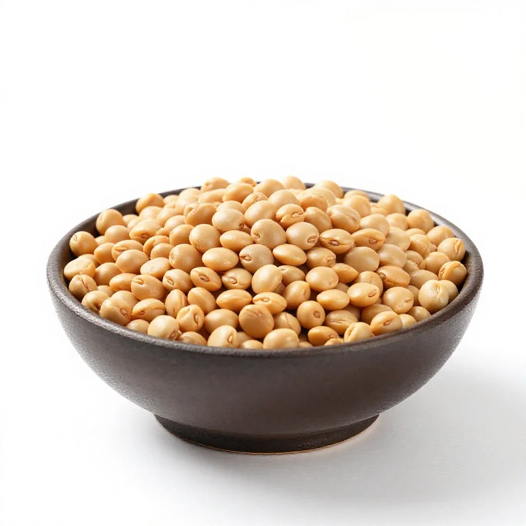 Cajan pea isolated on a white background