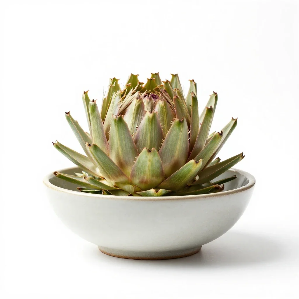 Cardoon isolated on a white background