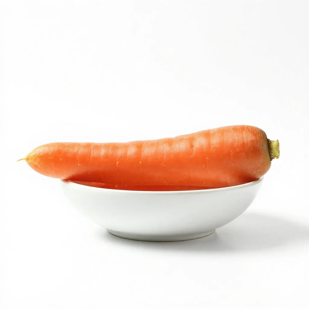 Carrot isolated on a white background