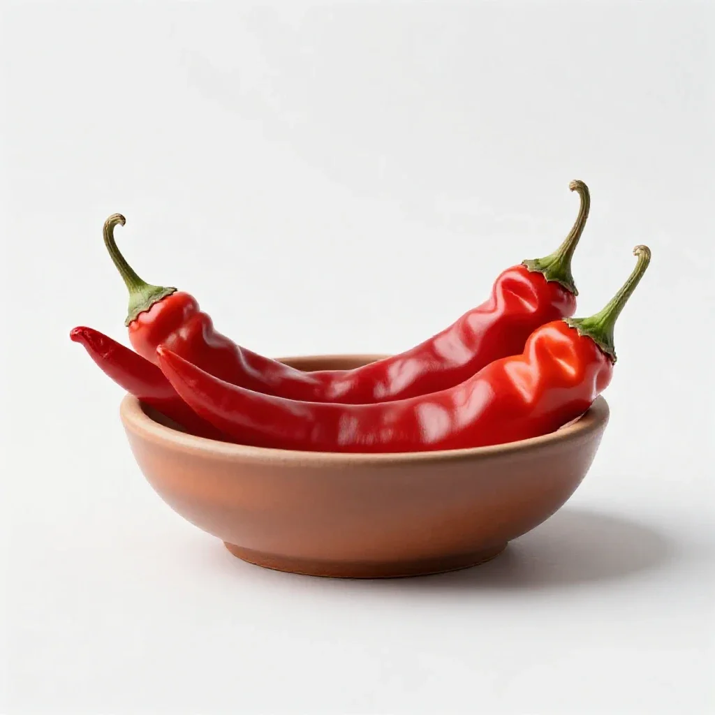 Cayenne isolated on a white background