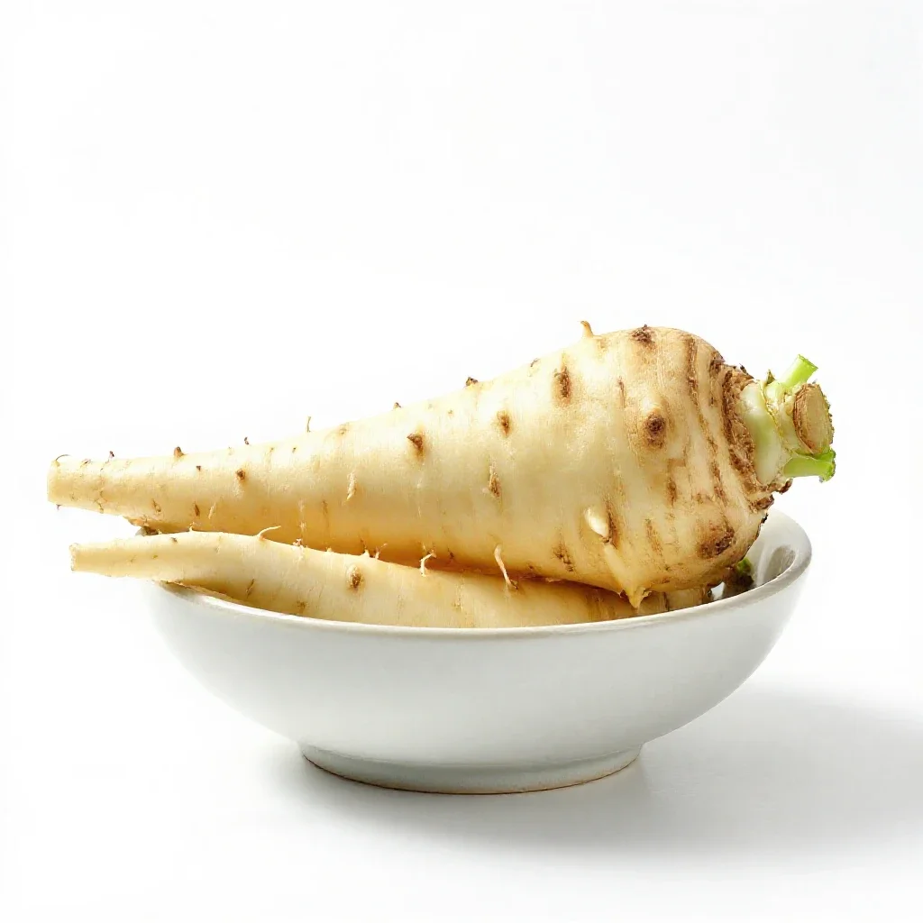 Celeriac isolated on a white background