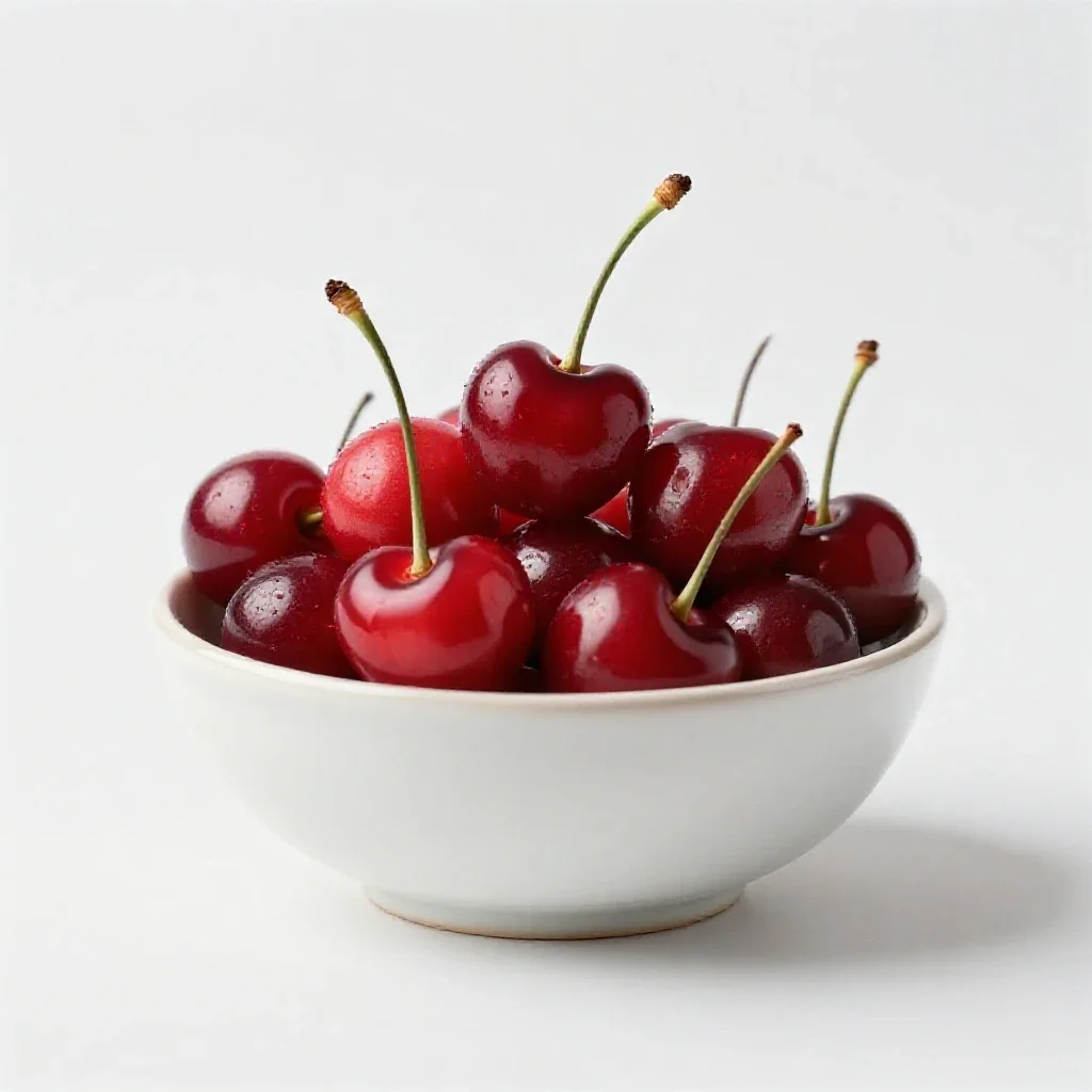 Cherry isolated on a white background