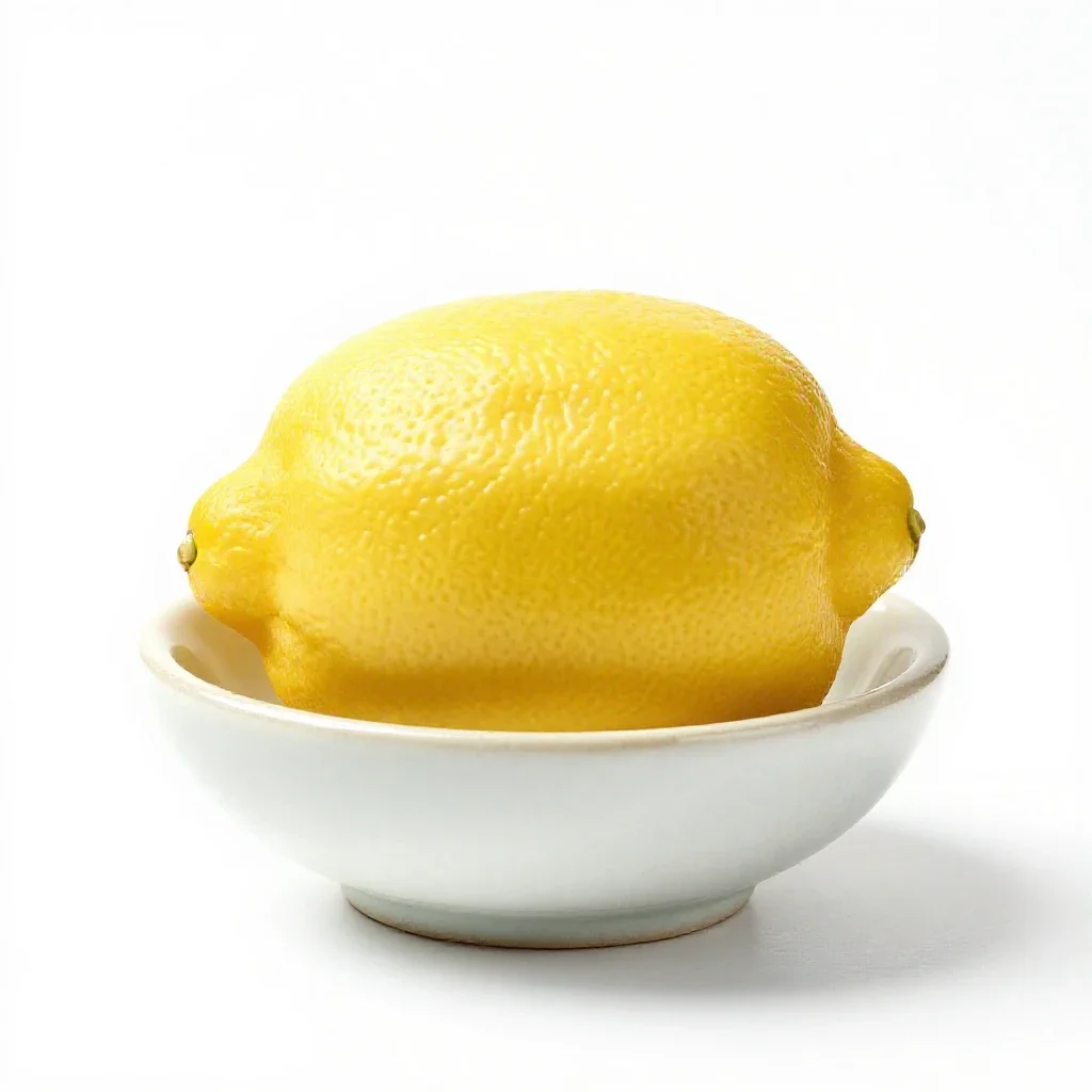 Citron isolated on a white background