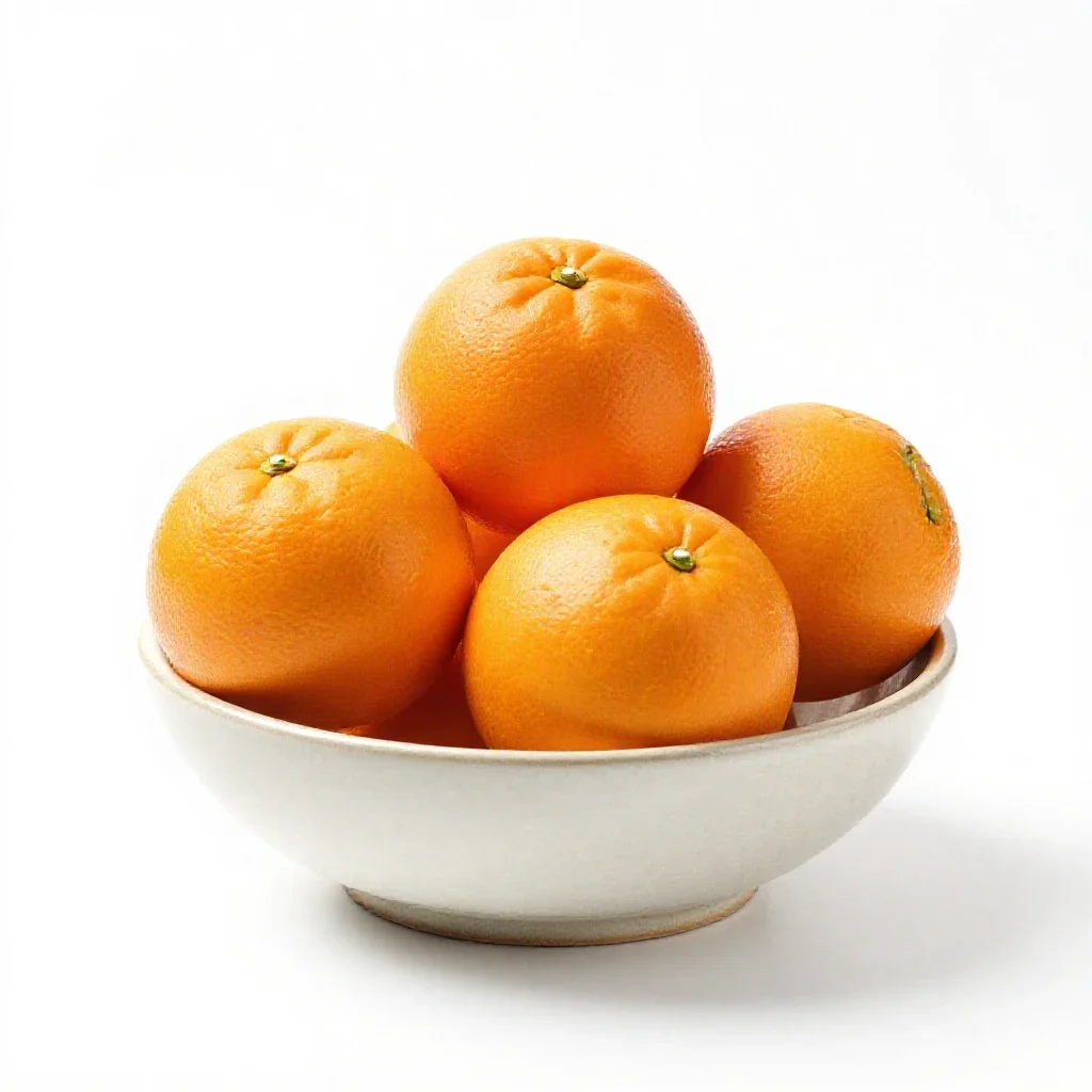 Citrus isolated on a white background