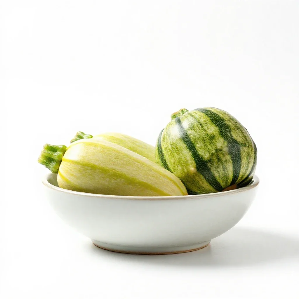 Cocozelle isolated on a white background