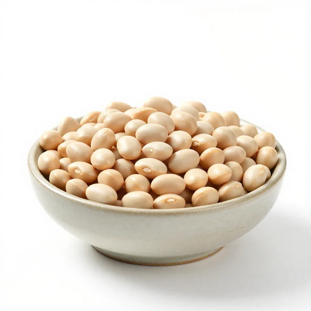 Common bean isolated on a white background