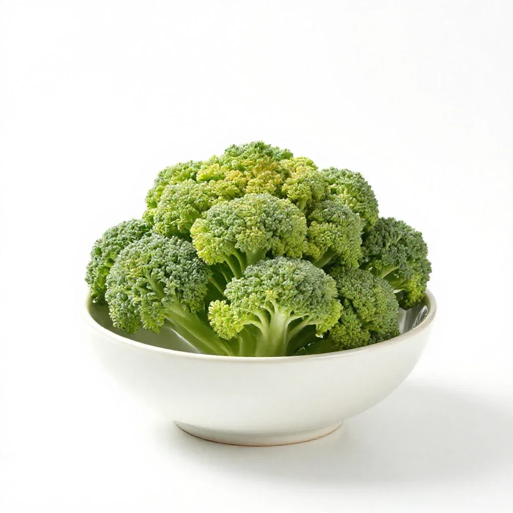 Cruciferous vegetable isolated on a white background