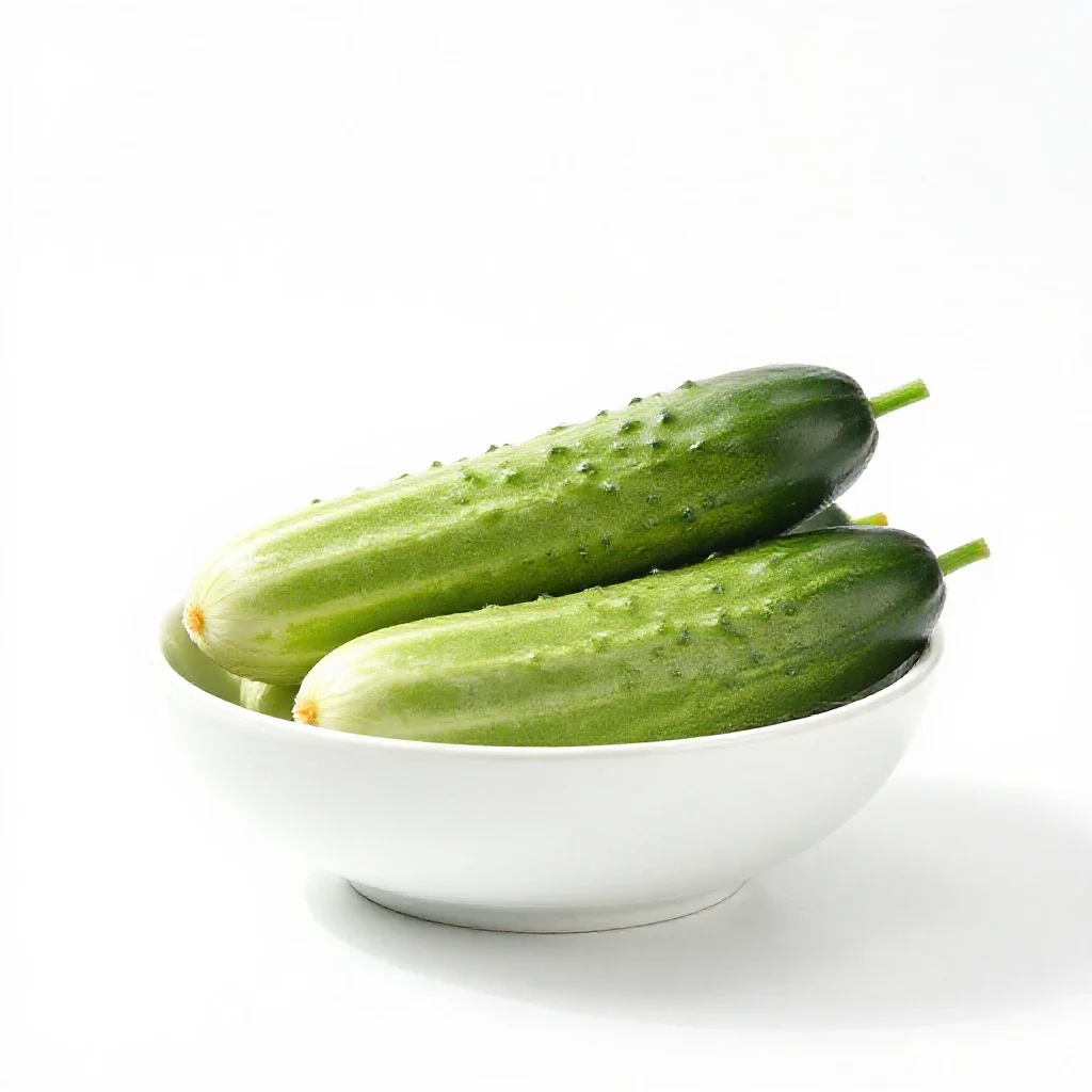 Cucumber isolated on a white background