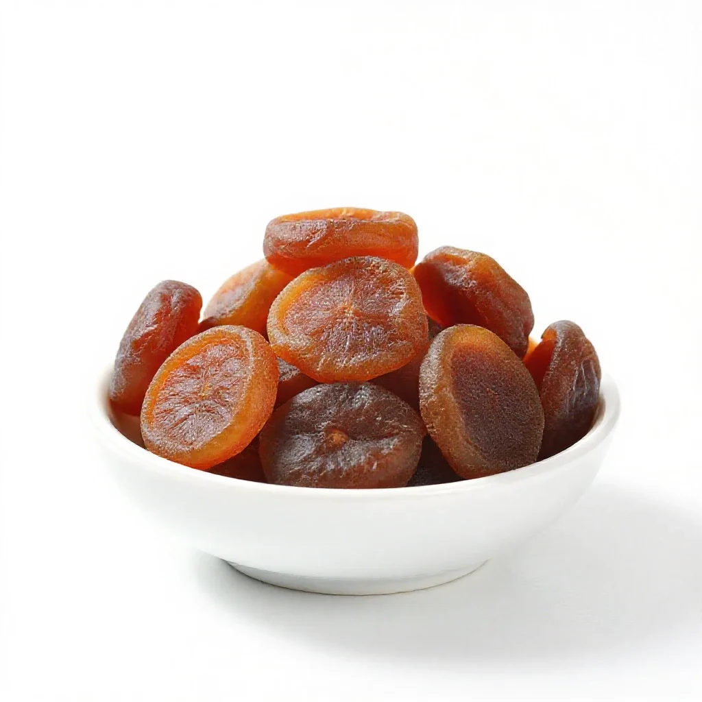 Dried fruit isolated on a white background