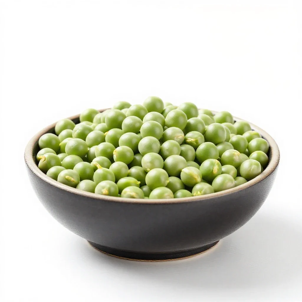 Field pea isolated on a white background