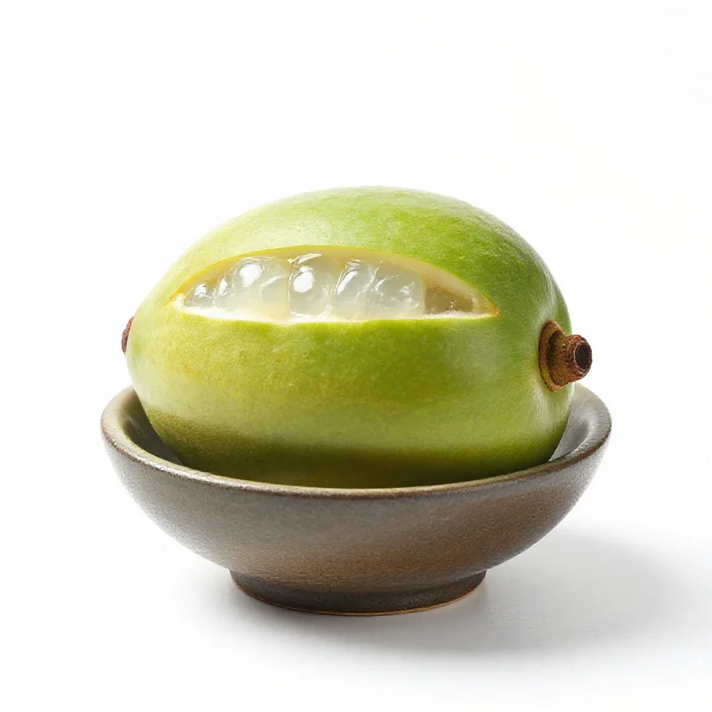 Genip isolated on a white background