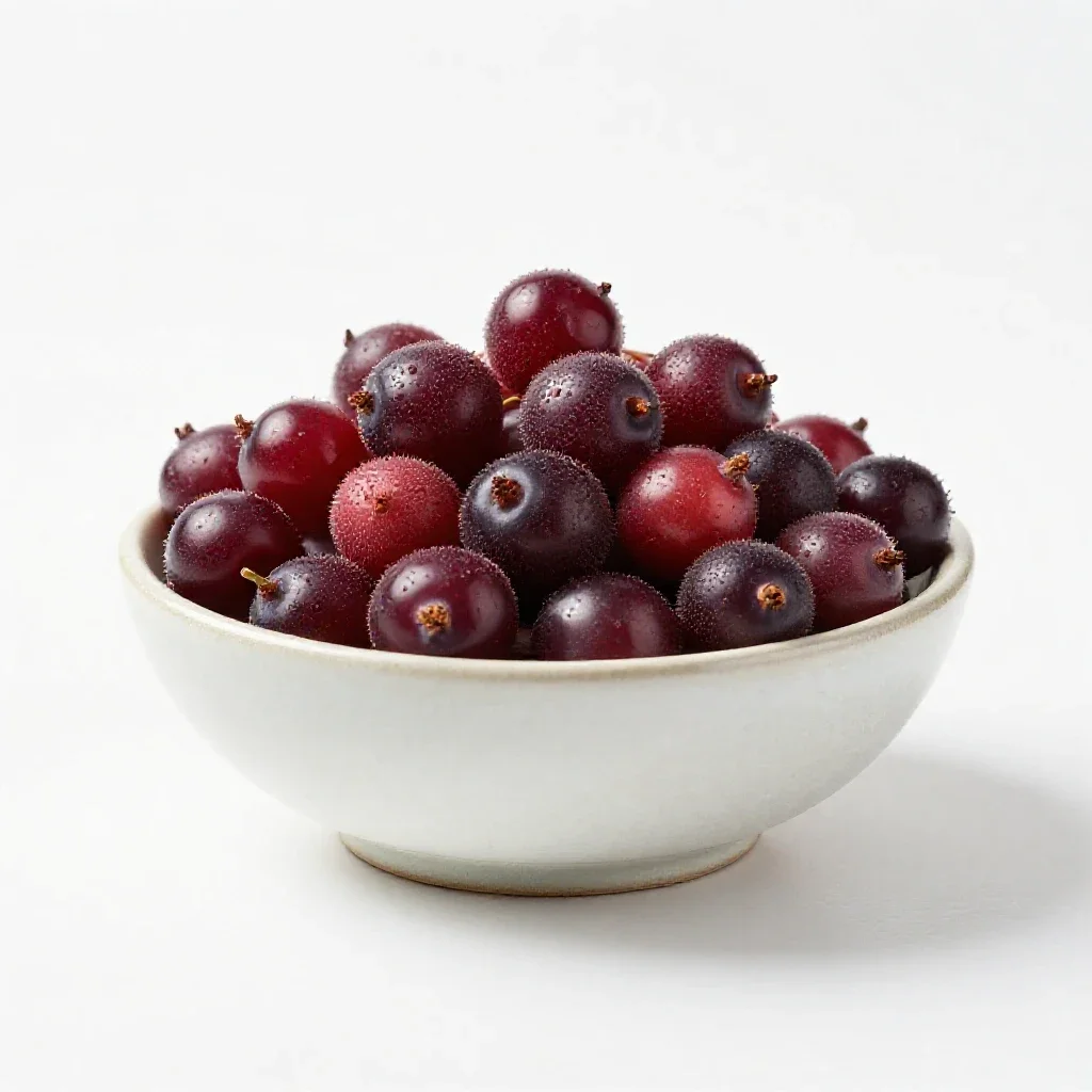 Hagberry isolated on a white background