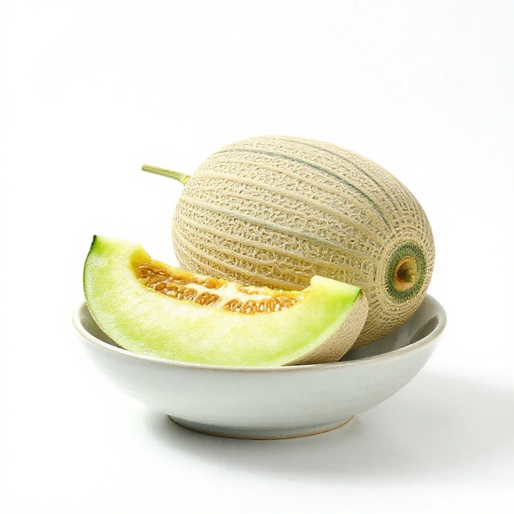 Honeydew isolated on a white background