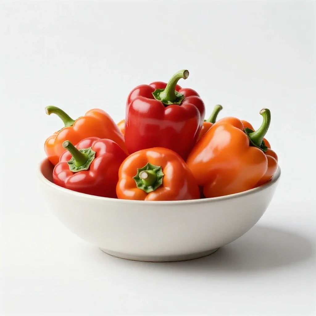 Hot pepper isolated on a white background