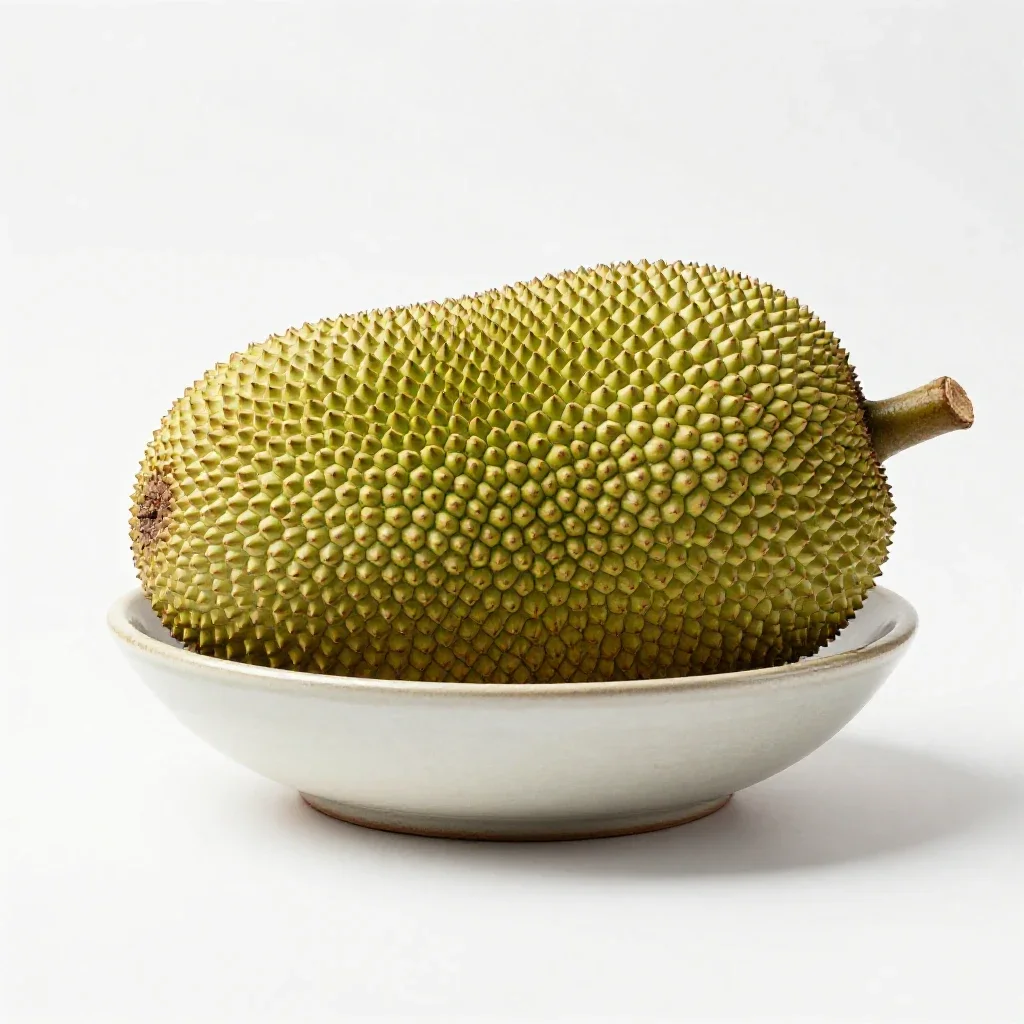 Jackfruit isolated on a white background